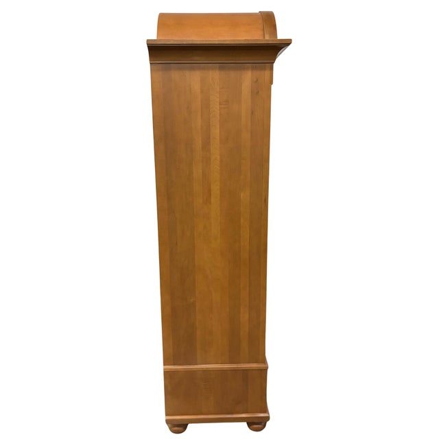 Early 21st Century Rare 1990s Ethan Allen Swedish Home Collection Gustavian Armoire For Sale - Image 5 of 12