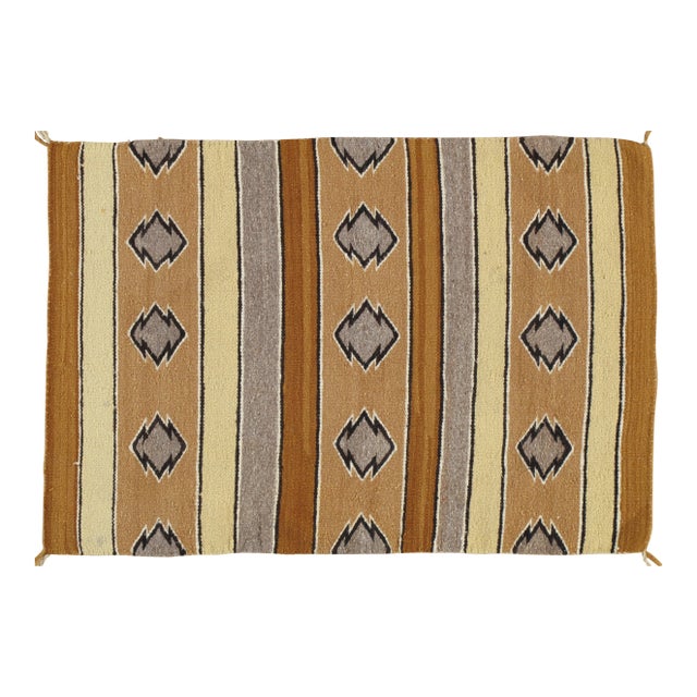 Vintage Navajo Style Rug, 2'4x3'5 For Sale
