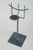 Olof Lundström Orloff Large candleholder, 1970s. Sculptural, hand-forged candleholder in patinated metal, featuring...