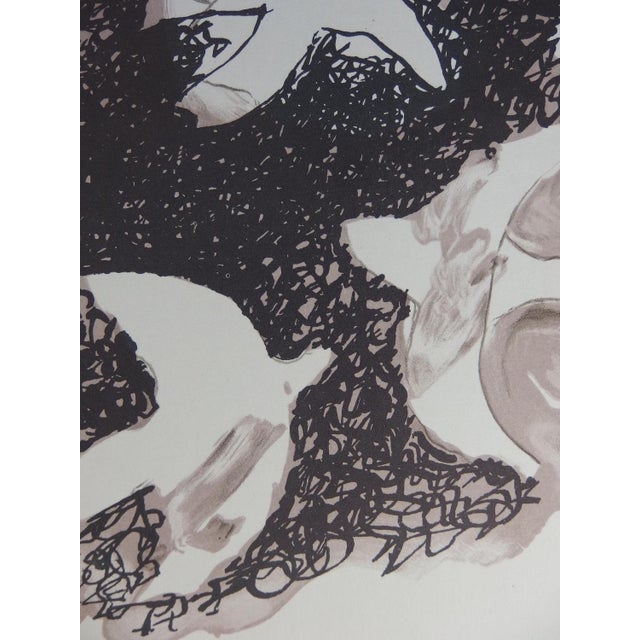 Georges Braque (1882-1963) Composition with birds Lithograph (Mourlot workshop)Signed in the plate On vellum 30 x 24 cm...