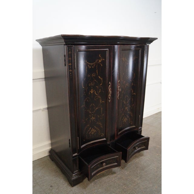 Hooker Furniture Seven Seas Black TV Armoire Chairish
