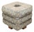 Art Deco Czech Upholstered Walnut Ottoman, 1930s For Sale