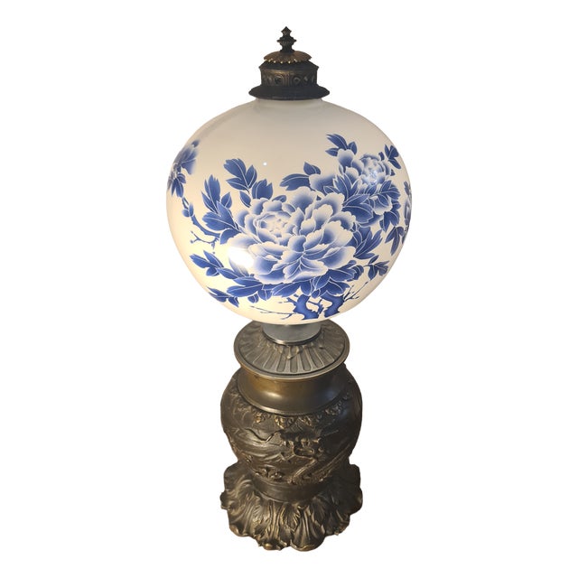 Art Nouveau Bronze Dragon Lamp, 1900s For Sale
