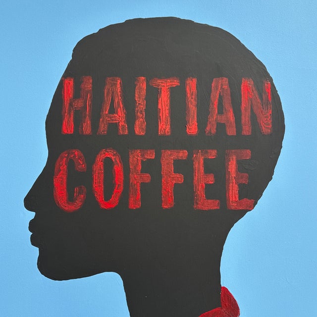 Contemporary Fabiola's Coffee Bean Dreams by Jo Baskerville For Sale - Image 3 of 6