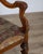 Wood Louis XV Carved Walnut Armchair from Tuscany, 18th Century For Sale - Image 7 of 18