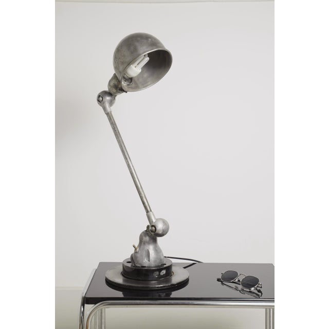 Industrial Chrome Desk Lamp from Jieldé, 1950s For Sale - Image 4 of 18