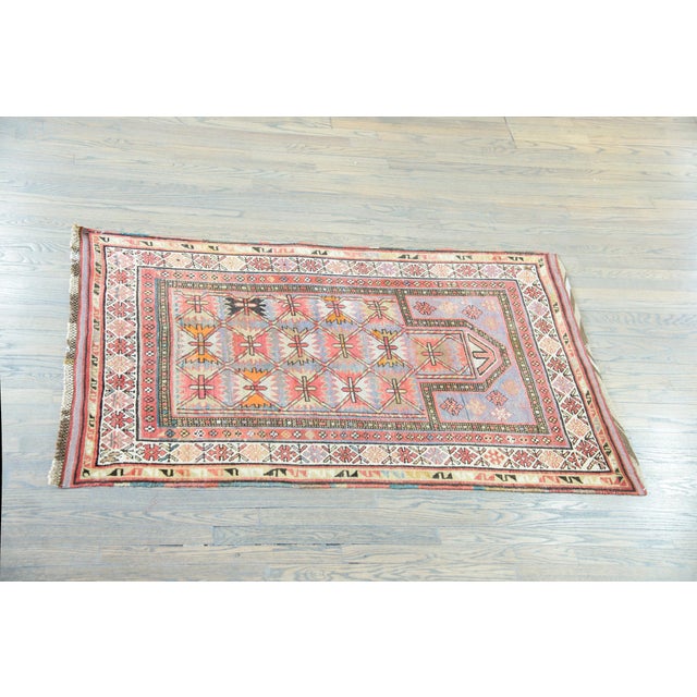 Early 20th Century Azerbaijani Kuba Rug For Sale - Image 4 of 14