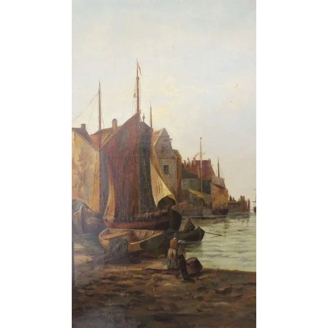 Late 19th Century Maritime Nautical Oil Painting by Louis Klad For Sale In Denver - Image 6 of 7
