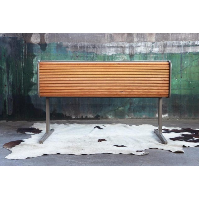 1970s Mid-Century George Nelson Herman Miller "Action Office" Rolltop Desk Exec. For Sale - Image 17 of 18