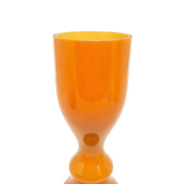 1970s Postmodern Vase by Stefan Sadowski for Sudety Glassworks, Poland, 1970s For Sale - Image 5 of 9