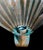 1930s Art Deco French Palm Leaf Sconces in Hammered Copper, 1930, Set of 2 For Sale - Image 5 of 12