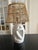 Vintage Openwork Ceramic Table Lamp, 1970s For Sale - Image 10 of 10