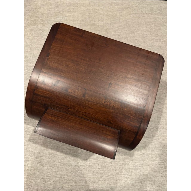 Mid-Century Modern Frontgate ModernVintage Teak U-Shaped Magazine Holder For Sale - Image 3 of 11