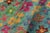 Turquoise Eclectic Balochi Blue/Orange Wool Rug - 4'10''x8'3'' For Sale - Image 8 of 11