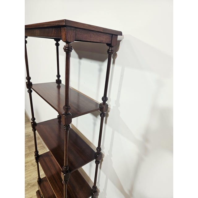 20th Century Classic Mahogany Shelf, England For Sale - Image 12 of 18
