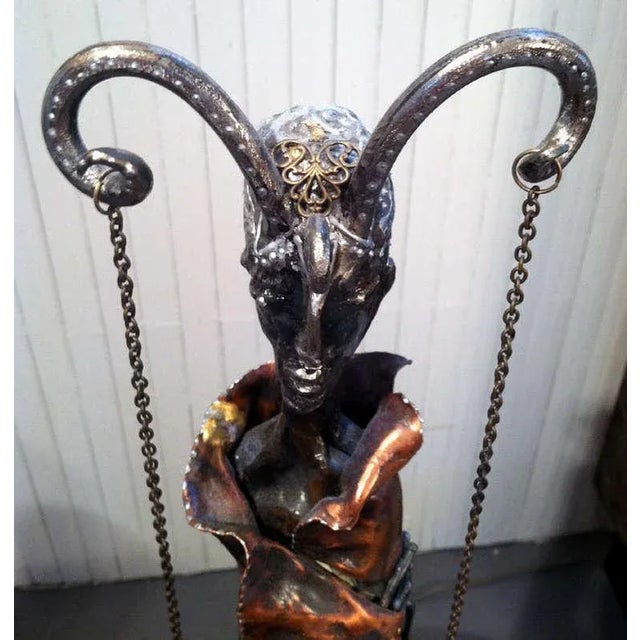 Early 21st Century Steel and Copper Sculpture by Marie-Josée Roy For Sale - Image 5 of 7