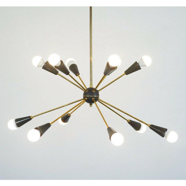 Sputnik Pendant Lamp, Italy, 1960s For Sale - Image 6 of 6
