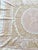 Mid-Century Modern Suzani Wall Hanging - Vintage Hand-Embroidered Embroidery 4'4'' X 5'4'' For Sale - Image 3 of 8