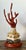 Vintage Italian Scagliola Artisanal Pigmented Plaster Coral Branch For Sale - Image 4 of 12
