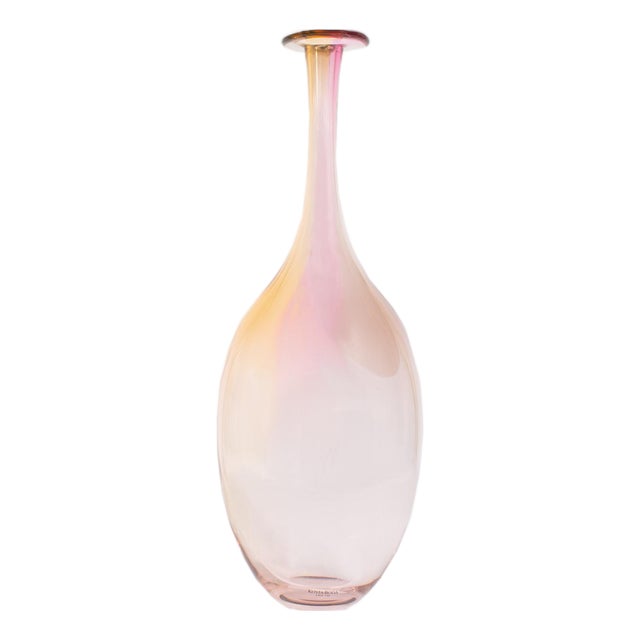 “Fidji” Glass Vase by Kjell Engman for Kosta Boda For Sale