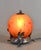 E. Val & Cie. and Charles Schneider A French 1925-1930 art deco night lamp in glass and silver plated brass. E. Val was a...