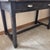 Black Table with Two Drawers For Sale - Image 4 of 9