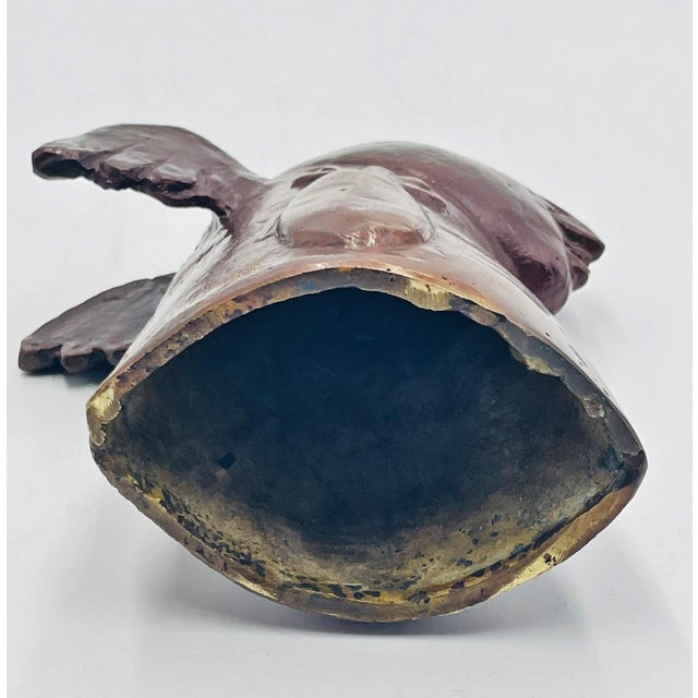 Jesús Tellosa Signed Bronze Sculpture, Winged Figure, Mexico, 1999 For Sale - Image 15 of 18