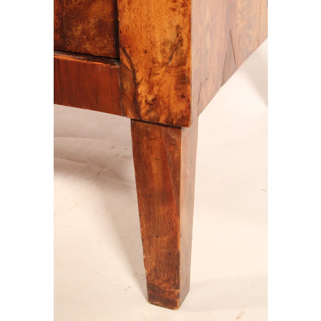 Biedermeier Birch Cylinder Desk For Sale - Image 11 of 13