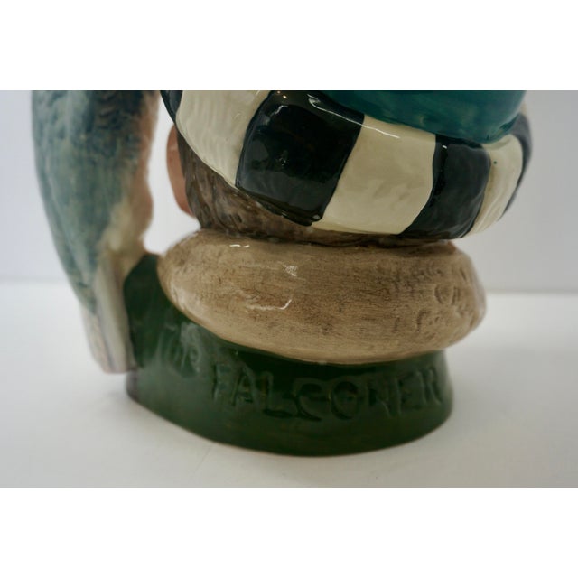 Mid 20th Century Vintage Royal Doulton "The Falconer" Character Jug - D 6533 (Large Size, 1959) For Sale - Image 5 of 6