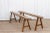 Pair of French Farmhouse Oak Benches For Sale - Image 4 of 9