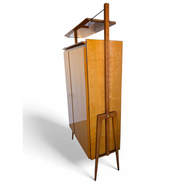 Mid-Century Modern Wooden Bar Cabinet, 1960s For Sale - Image 3 of 12