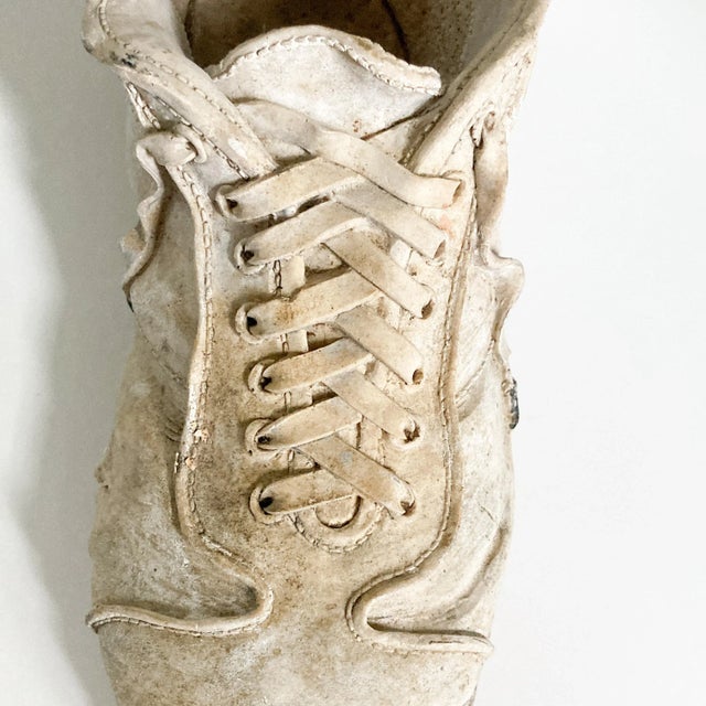 1970s Marilyn Levine Ceramic Shoe Sculpture, 1970 Ceramic Art Shoe Sculpture For Sale - Image 5 of 10