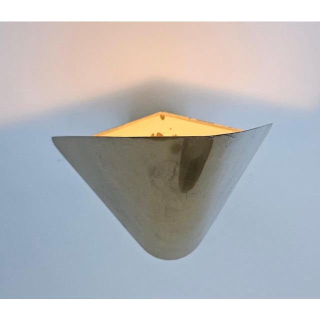 Mid-Century Brass Wall Lamps, Germany, 1970s, Set of 6 For Sale - Image 10 of 17