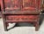 Wood Vintage Rustic Chinese Painted Cabinet For Sale - Image 7 of 10