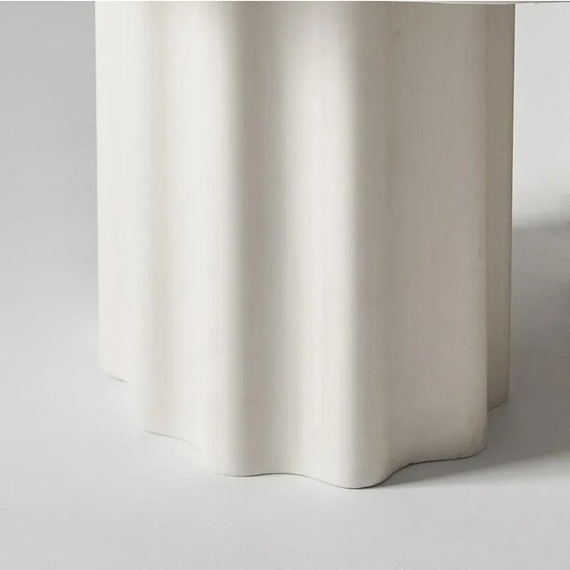 Flowing White 80 Coffee Table by Perler For Sale - Image 6 of 10