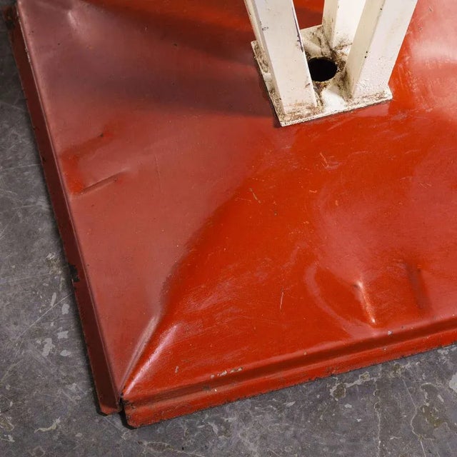 1950’s Original French Tolix Outdoor Dining Table – Four Column Base (Model 1116.1). Tolix is one of our all time...