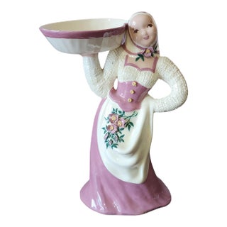 Hedi Schoop Mid Century Modern Ceramic Woman Figurine, C1950s For Sale