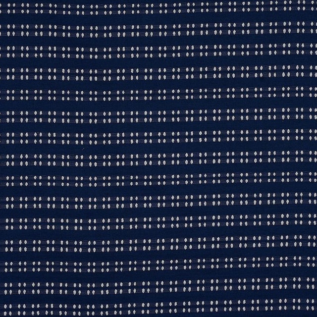 Schumacher Bolsa Indoor/Outdoor Fabric in Navy For Sale