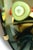 Metal Green Sculptural Concave Mirror, 2020s For Sale - Image 7 of 9