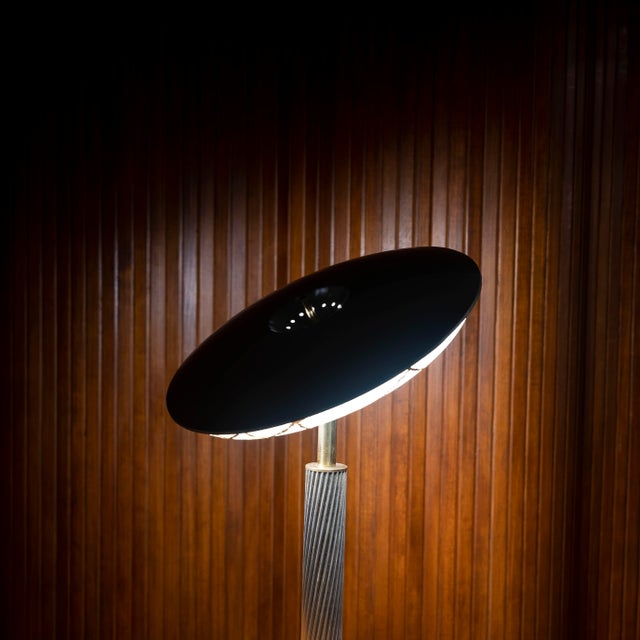 Table Lamp with Kintsugi by Pietro Chiesa for Fontana Arte, 1950s For Sale - Image 6 of 18