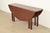 Kittinger Georgian Mahogany Gate Leg Drop Leaf Dining Table or Breakfast Table, Newly Refinished For Sale - Image 9 of 12