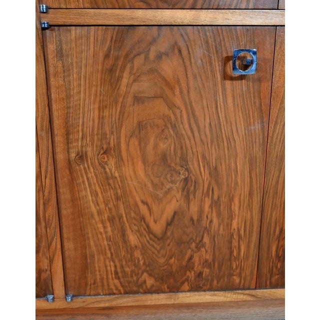 Vintage Storage Unit in Walnut, 1970 For Sale - Image 9 of 18
