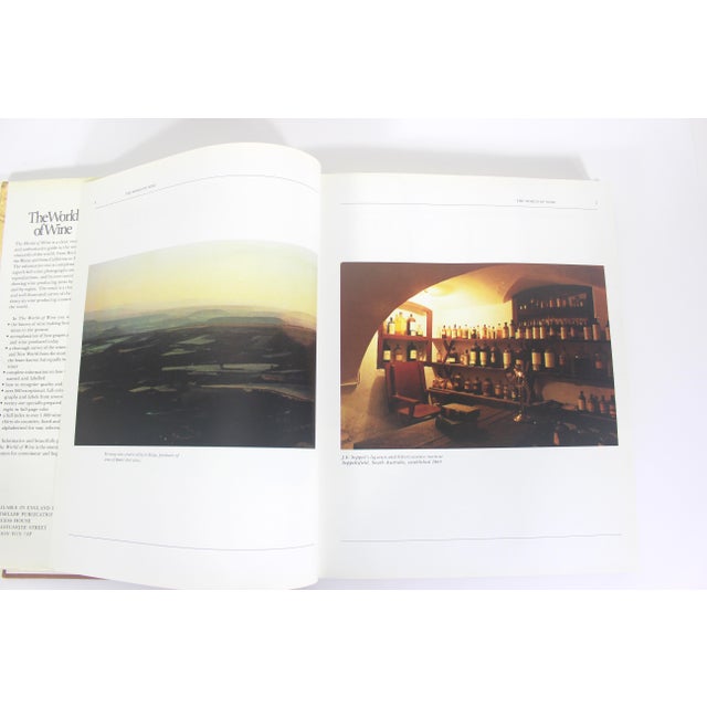 Brown 1986 the World of Wine Hard Cover Coffee Table Book David McCormack For Sale - Image 8 of 14