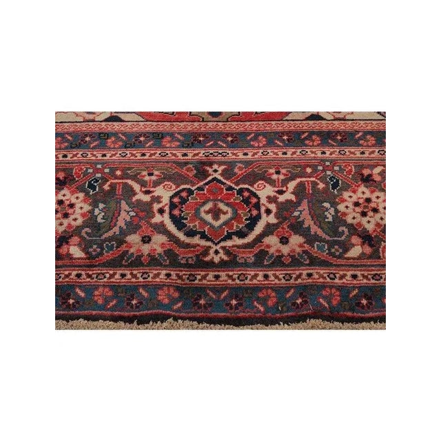 1960s Old Persian Tabriz Area Rug 11 X 15 For Sale - Image 12 of 12