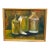 Framed Still Life Painting, Vintage For Sale