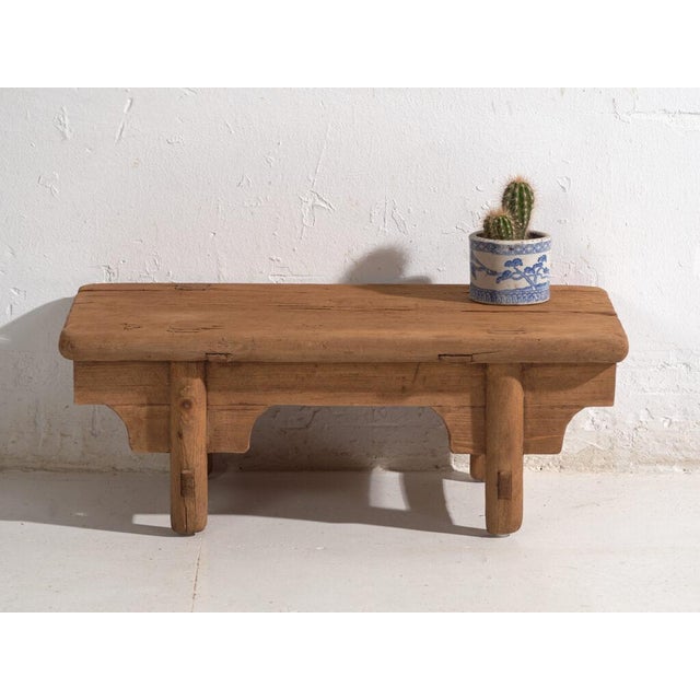 Antique Pine Low Table For Sale - Image 9 of 10