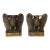 Antique American Eagle Bronze Bookends Pair For Sale