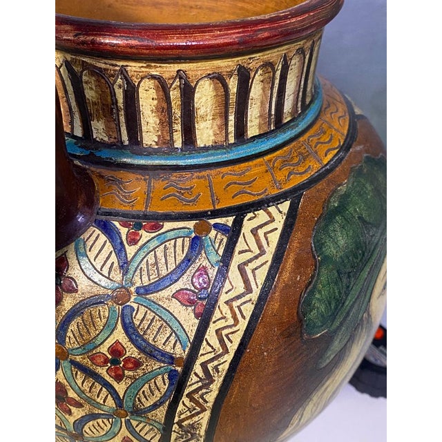 Vintage Terracotta Amphora Vase, 1970s For Sale - Image 10 of 13