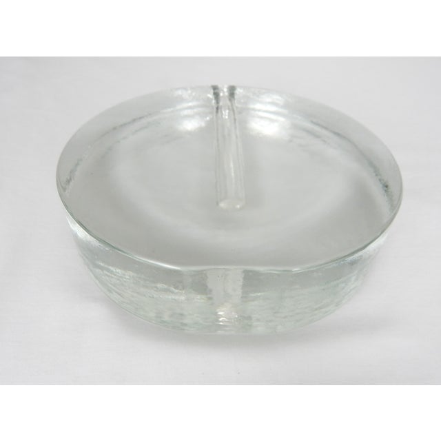 Vintage Wiesenthalhutte "Solifleur" West German Glass Bud Vase For Sale - Image 10 of 12