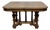 Early 20th Century Henri II Walnut Table with Extensions For Sale